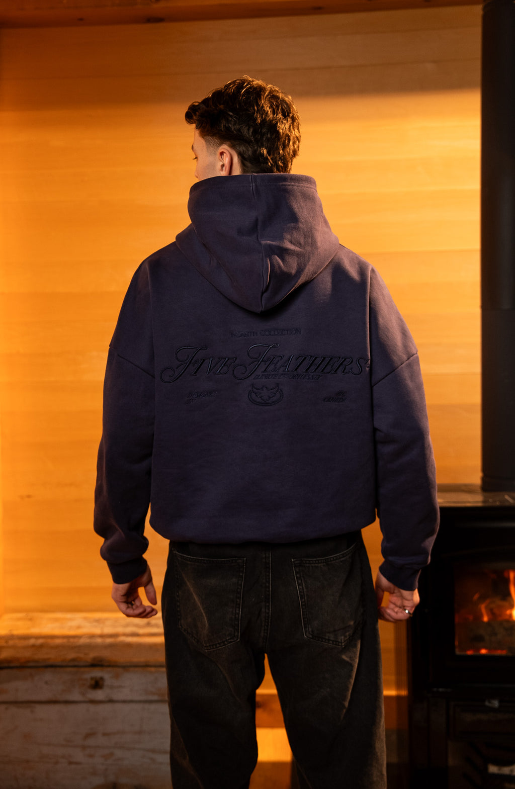 Midnight Blue Hearth Collection Hoodie