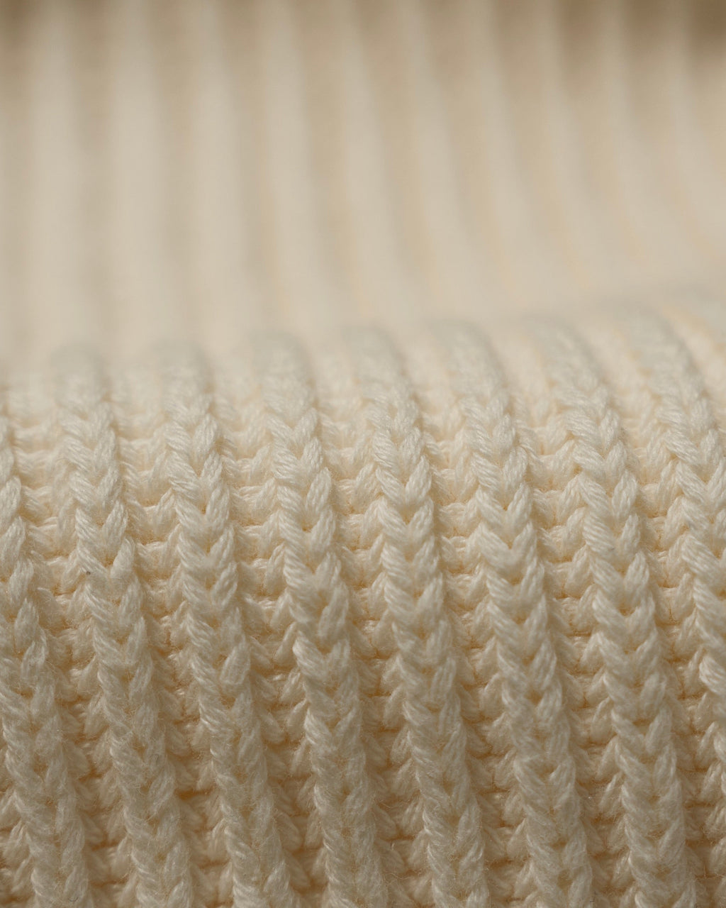 Cream Hearth Collection Knit Sweater