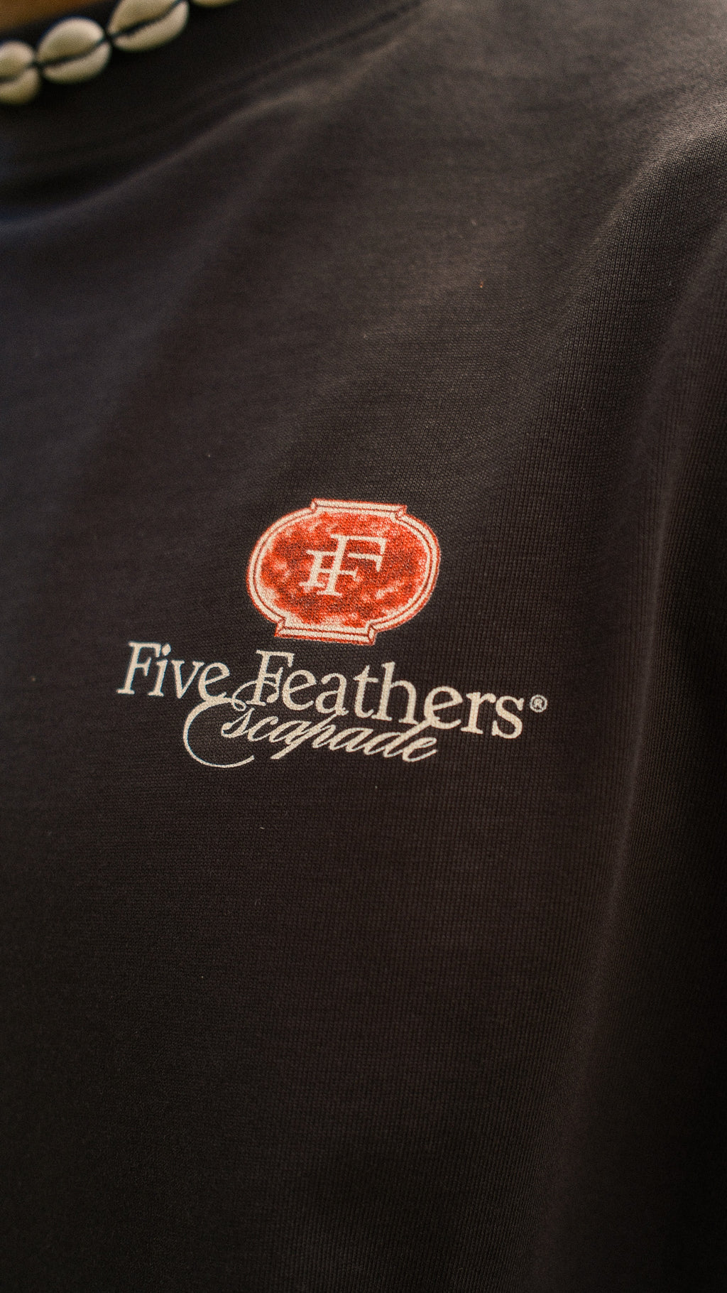 Charcoal Black Escapade T-Shirt