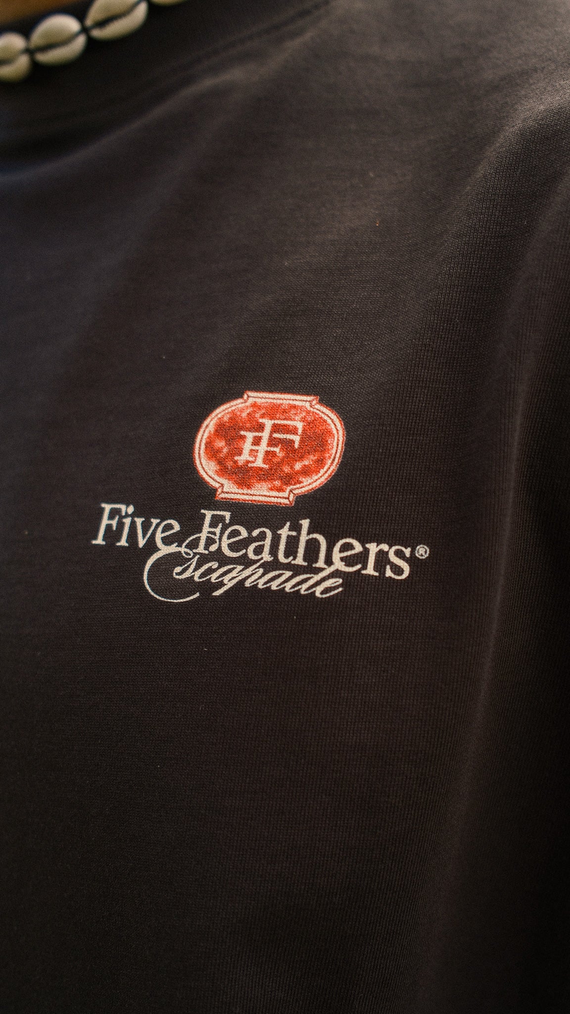 Charcoal Black Escapade T-Shirt
