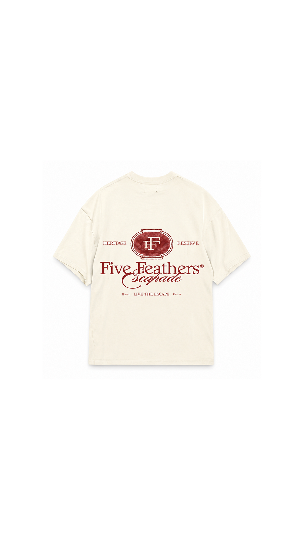 Eggshell White Escapade T-Shirt