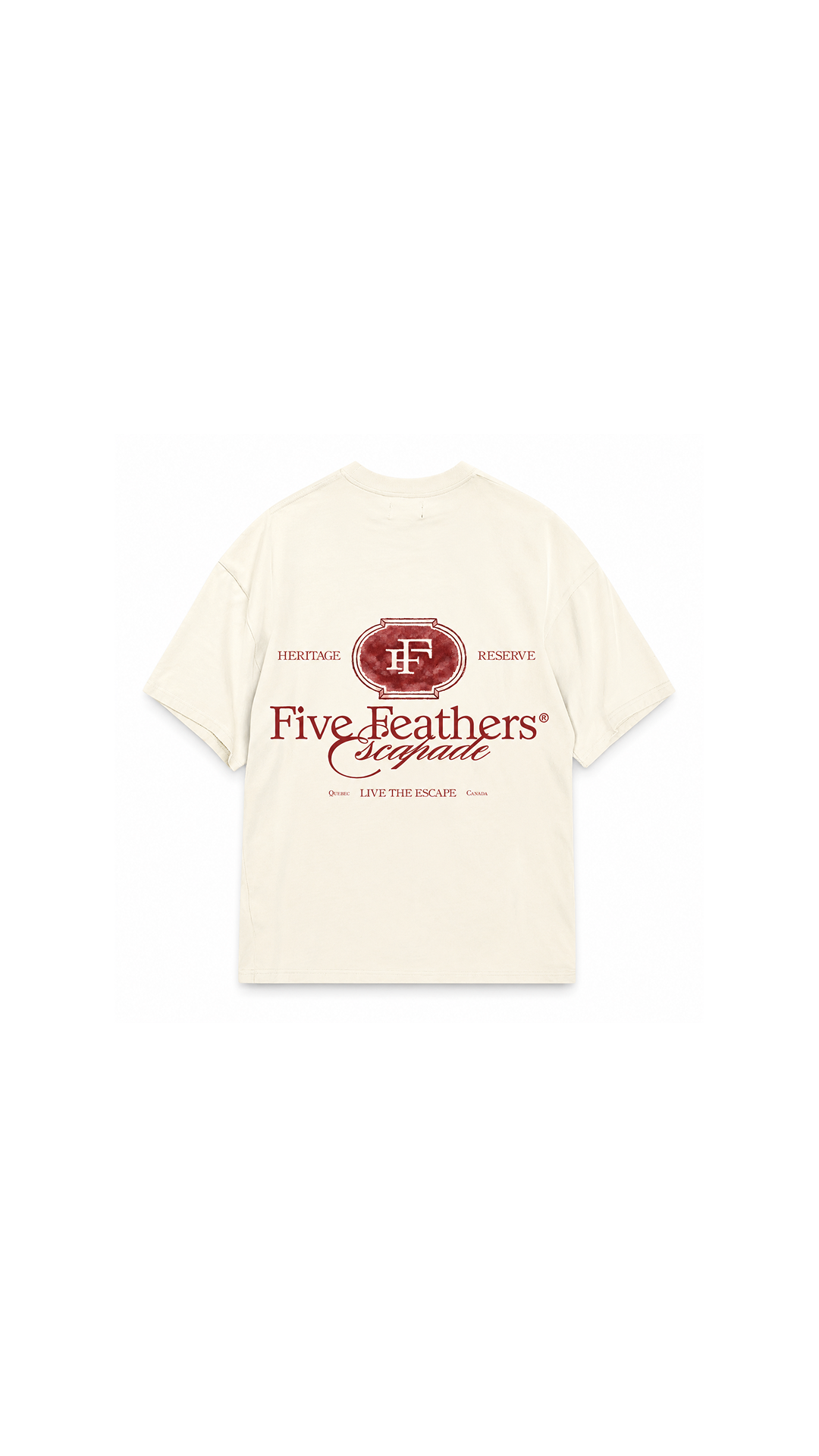 Eggshell White Escapade T-Shirt