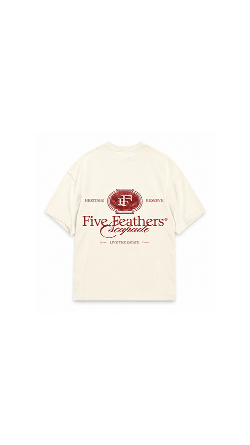 Eggshell White Escapade T-Shirt