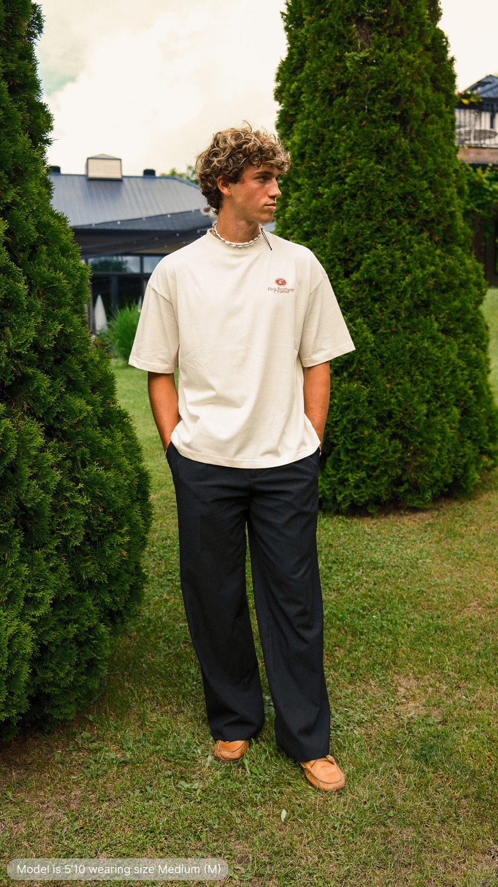 Eggshell White Escapade T-Shirt