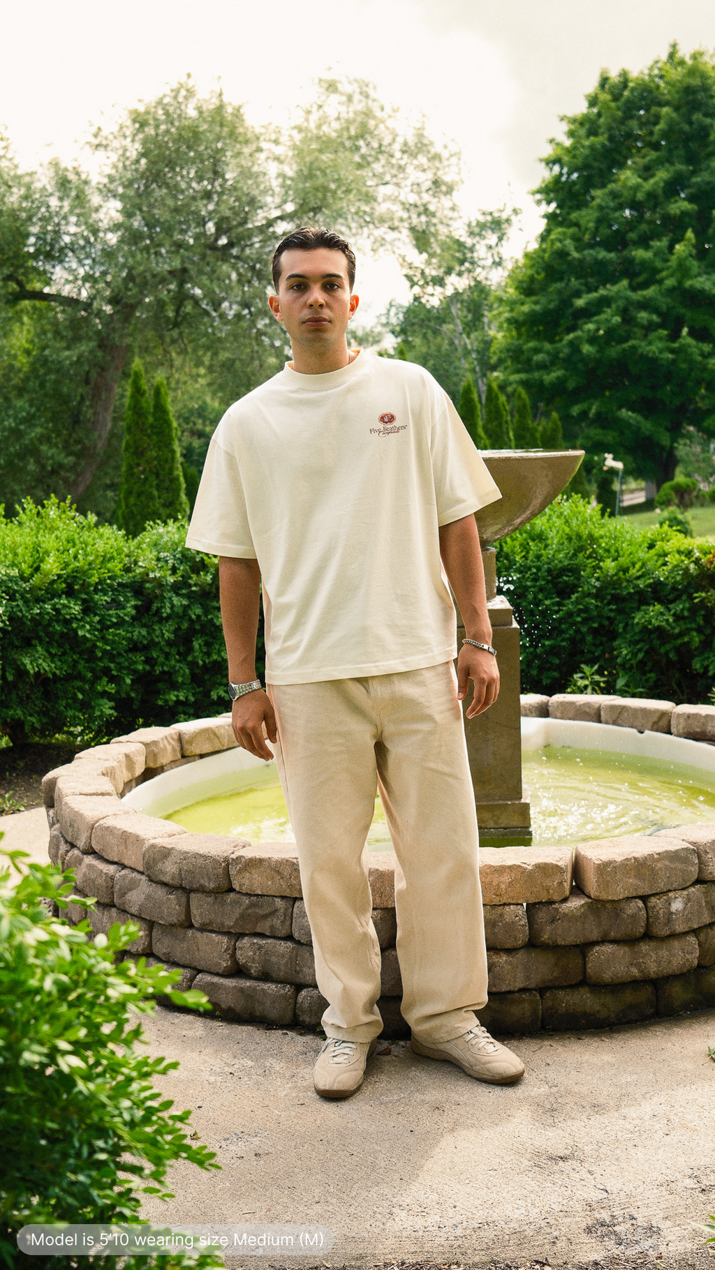 Eggshell White Escapade T-Shirt
