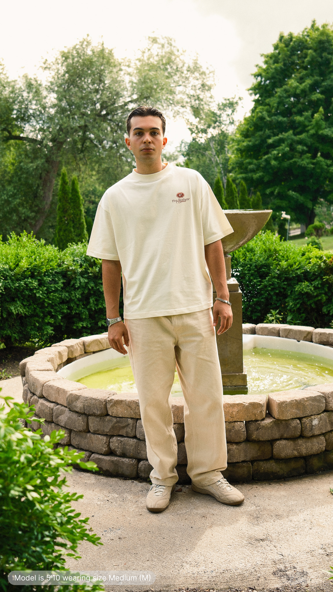 Eggshell White Escapade T-Shirt