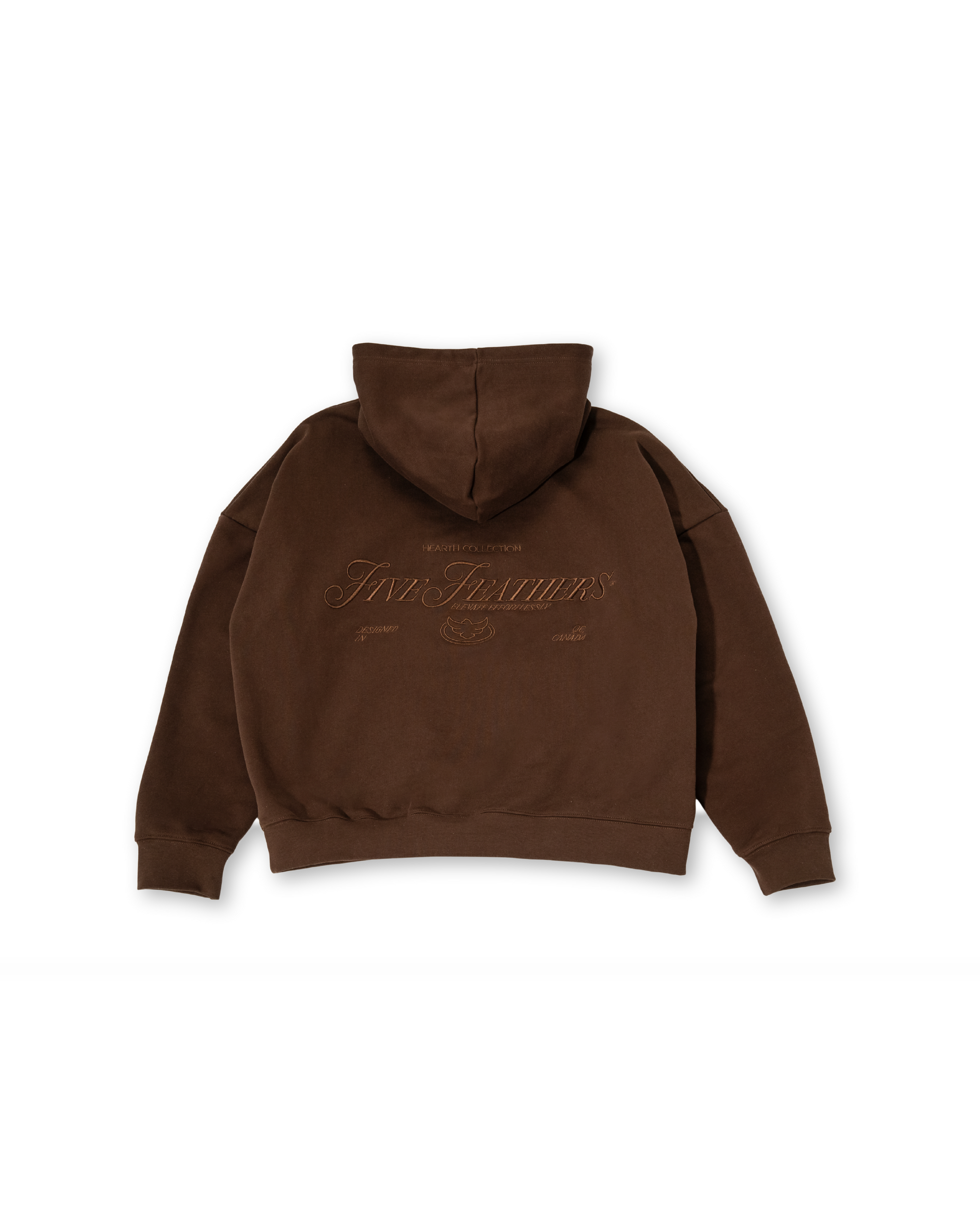 Wood Brown Hearth Collection Hoodie