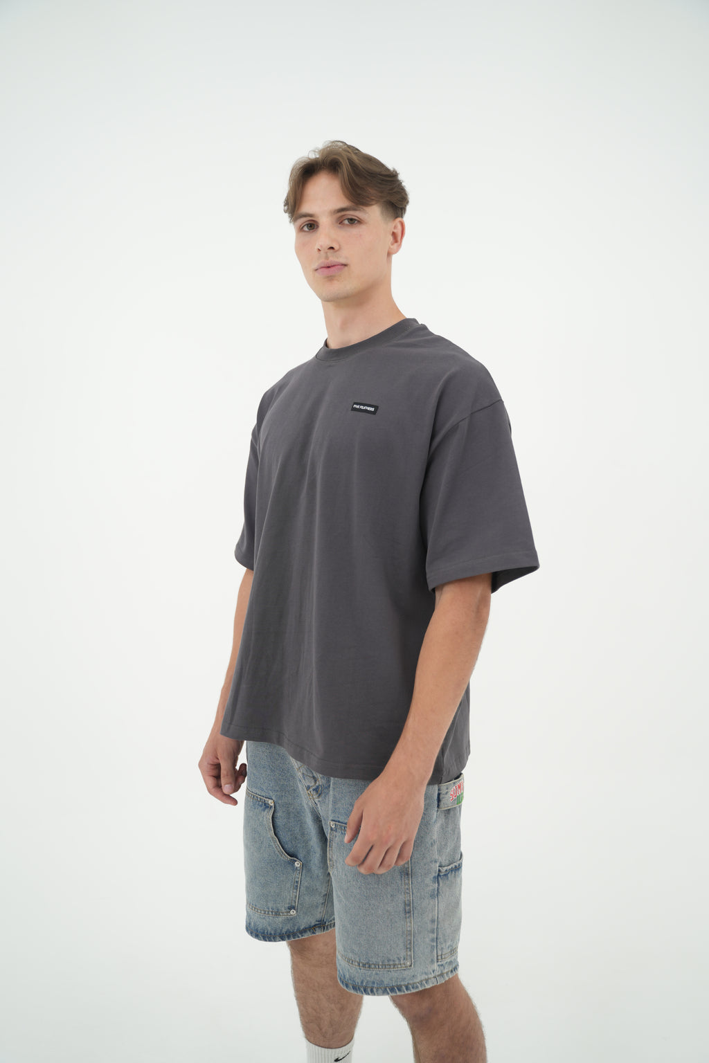 Rising Club Heavyweight T-shirt Gris Charcoal