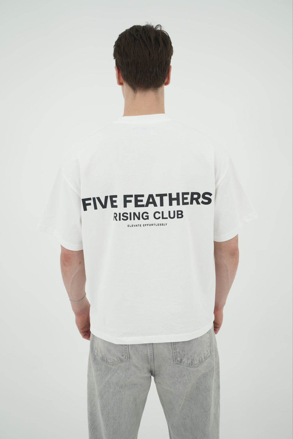 Rising Club Heavyweight T-shirt White